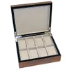 Uhrenkoffer Uhrenbox aus Echtholz W-062 für 8 Uhren 704 Produktbild-Vorschau 2