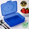 Lunchbox 3er Set Butterbrotdose Brotdose Kunststoff Brotbox Produktbild-Vorschau 8