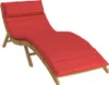 vidaXL Sonnenliegen-Auflage Rot 180x60x4 cm Oxford-Gewebe Produktbild-Vorschau 3