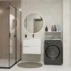 Mobile Bagno Nina Np Bianco Per Lavatrice Scaffale 2 Anteprima dell’immagine prodotto 6