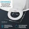 SANILO® WC-Sitz mit Absenkautomatik und Schnellverschluss Produktbild-Vorschau 4