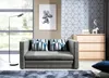 nabbi Wandelbares Sofa Nora - grau / Muster Produktbild-Vorschau 8