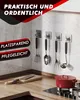 Handtuchhalter ohne Bohren, 5 Stück Handtuchhaken Edelstahl Produktbild-Vorschau 5