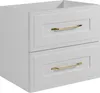RODAN | Badezimmerschränk 60 cm Weiß Matt - Modernes Produktbild-Vorschau 1