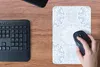 MuchoWow® Mauspad Mousepad Winter - Schnee - Abstrakt - Produktbild-Vorschau 5