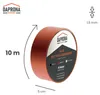 DAPRONA Butylband, Panzertape 10m x 50mm, Ziegelrot Produktbild-Vorschau 2