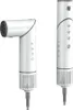 Two views of a white multifunctional hair dryer and styler against a white background. Náhľad obrázku produktu