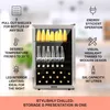 Klarstein Beersafe XXL, lednice, 147 l, sklo, , nerezová Náhled obrázku produktu 3