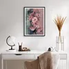 Gerahmtes Poster - Schwarzer Rahmen - Blumen Schmetterling Produktbild-Vorschau 6
