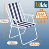 Vilde | Campingstuhl Klappbar - Gartenstuhl bis 120 kg - Produktbild-Vorschau 6