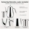 Edelstahl Wasserkessel 1,55 L, Schwanenhals-Auslauf, mit Produktbild-Vorschau 5
