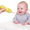 Biberon en silicone pour bébé avec cuillère, distributeur Voir les images du produit 2