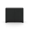 Sideboard Vento Schwarz, 2 Türen, Breite: 103,5 cm / Höhe: Produktbild-Vorschau 9