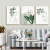 Ensemble de 3 posters, motif : plante verte, style Voir les images du produit 7