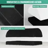 Avalo Repose-pieds Bureau Tissu - Mousse ergonomique à Voir les images du produit 3