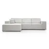 Ecksofa PEDRO L Hellbeige, 267x170 cm, Sofa L-form Breite Produktbild-Vorschau 3
