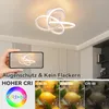 ZMH plafoniera LED corridoio 28W 3000K bianco caldo moderna Anteprima dell’immagine prodotto 3