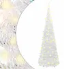 vidaXL Pop-Up vianočný stromček umelý 200 LED diód biely Náhľad obrázku produktu 8