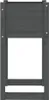 Pflanzkübel 2 Stk. Grau 40x40x81 cm Massivholz Kiefer Produktbild-Vorschau 6