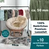 Echtfell Audrey flauschiges Schaffell  Thyme 90x60 cm Produktbild-Vorschau 6