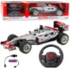 Rc diaľkovo ovládaný volant pretekár Svetlá zvuky 1:12 Náhľad obrázku produktu 1