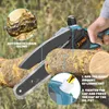 Jemi Mini-Kettensäge Akku 21V mit 2 Akkus, 2 Ketten und Produktbild-Vorschau 2