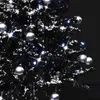 vidaXL Kunstkerstboom met parapluvoet, zwart, 75 cm, PVC Productafbeelding-voorbeeld 4