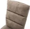 DELIFE Freischwinger Pela-Flex Mikrofaser Taupe Vintage Produktbild-Vorschau 4