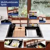 DeerValley Schwarzgrau Edelstahl Küchenspüle mit Produktbild-Vorschau 8