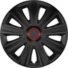 VERSACO | Puklice Aviator carbon RR Čierna 15" 4ks Náhľad obrázku produktu 1
