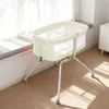 Berceau à 4 roues pour bébés jusqu'à 9kg crème Voir les images du produit 5