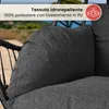Swoods Poltrona Sospesa XXL con Supporto – Per Interni ed Anteprima dell’immagine prodotto 5