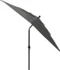 vidaXL Sonnenschirm mit Aluminium-Mast 3-lagig Anthrazit Produktbild-Vorschau 3