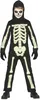 Kostým kostlivce Halloween Party Fun With Hood Full Body Náhled obrázku produktu 2