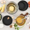 HI NATURE™ Set di 3 ciotole in acciaio inox con coperchio, Anteprima dell’immagine prodotto 6