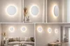 Braytron LED 12W Wandleuchte Designer Wandlicht Rund Weiß Produktbild-Vorschau 3