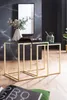 Schwarz-Goldenes Tischset - Moderne Metall- und Produktbild-Vorschau 3