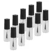 10 ks 5 ml prázdnych sklenených fľaštičiek na lak na nechty Náhľad obrázku produktu 3