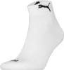 Uni Knöchelsocken mit Frottee-Sohle 3er-Pack – Weiß – 43-46 Produktbild-Vorschau 3