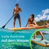 URBOGYM GALE SUP Board mit Kickpad und drei Finnen für bessere Kontrolle beim Paddeln Produktbild-Vorschau