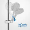 DERW Edelstahl Duschstange 70cm rostfrei - Brausestange Produktbild-Vorschau 10