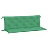 vidaXL Coussins de banc de jardin 2 pcs. Vert 150x50x7 cm Voir les images du produit 13