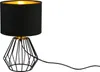 Lampada da tavolo CHUCK nera 1xE14x40W in tessuto, Anteprima dell’immagine prodotto 3