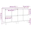 vidaXL Sideboards 2 pcs. chêne Sonoma bois composite Voir les images du produit 8