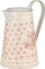 Déco pot en métal motif fleurs vase à fleurs en métal avec Voir les images du produit 4
