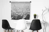 MuchoWow® Wandteppich Wandbehang Winter - Schwarz - Weiß - Produktbild-Vorschau 3