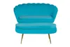 SalesFever Sitzpouf oval | Bezug Samt-Stoff | Gestell Produktbild-Vorschau 6