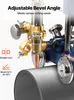 SucceBuy Coupe-tube manuel pour tubes à gaz 5-50,8 mm, Voir les images du produit 5