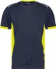 DASSY T Shirt TAMPICO neon Gr. 3XL  blau/gelb Produktbild-Vorschau 1