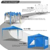 Pawilon 3x3m wodoodporny, rozkładany namiot ogrodowy pop up Podgląd zdjęcia produktu 2